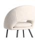 SILLA CREMA TEJIDO-METAL CONTRACT 58 X 60 X 80 CM