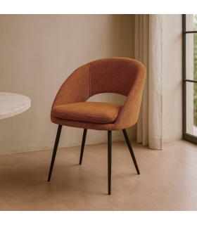 SILLA CALABAZA TEJIDO-METAL CONTRACT 58 X 60 X 80 CM