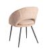 SILLA ROSA TEJIDO-METAL CONTRACT 67,50 X 47 X 79,50 CM