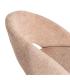SILLA ROSA TEJIDO-METAL CONTRACT 67,50 X 47 X 79,50 CM