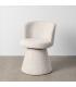 SILLA CREMA DM-TEJIDO SALÓN 55 X 50 X 77 CM