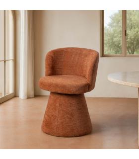 SILLA CALABAZA DM-TEJIDO SALÓN 55 X 50 X 77 CM