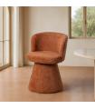 Pumpkin MDF-fabric chair 55 x 50 x 77 cm