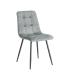 SILLA JASPEADO VERDE TEJIDO-METAL 44 X 52 X 86 CM