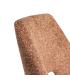 SILLA JASPEADO OCRE TEJIDO-METAL 50 X 57 X 81 CM