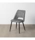 SILLA JASPEADO VERDE TEJIDO-METAL 50 X 57 X 81 CM