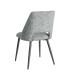 SILLA JASPEADO VERDE TEJIDO-METAL 50 X 57 X 81 CM