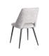 SILLA JASPEADO GRIS-BLANCO TEJIDO-METAL 50 X 57 X 81 CM
