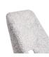 SILLA JASPEADO GRIS-BLANCO TEJIDO-METAL 50 X 57 X 81 CM