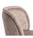 SILLA JASPEADO TAUPE TEJIDO-METAL 56 X 56 X 78 CM