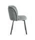 SILLA JASPEADO VERDE TEJIDO-METAL 56 X 56 X 78 CM
