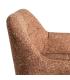 SILLA JASPEADO OCRE TEJIDO-METAL 59 X 54 X 81 CM