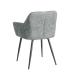 SILLA JASPEADO VERDE TEJIDO-METAL 59 X 54 X 81 CM