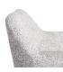 SILLA JASPEADO GRIS-BLANCO TEJIDO-METAL 59 X 54 X 81 CM