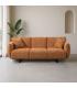 SOFÁ OCRE TEJIDO SALÓN 230 X 100 X 79 CM