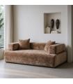 SOFÁ BEIGE TEJIDO SALÓN 200 X 100 X 64 CM