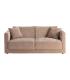 SOFÁ 3 PLAZAS TAUPE TEJIDO-MADERA 210 X 96 X 86 CM
