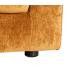 SOFÁ 2 PLAZAS OCRE TEJIDO-MADERA 165 X 96 X 86 CM
