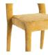 SILLA MOSTAZA TEJIDO SALÓN 47 X 61 X 84 CM