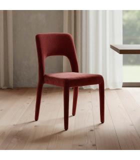 SILLA BURDEOS TEJIDO SALÓN 47 X 61 X 84 CM