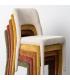 SILLA BURDEOS TEJIDO SALÓN 47 X 61 X 84 CM
