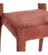 SILLA BURDEOS TEJIDO SALÓN 47 X 61 X 84 CM