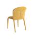 SILLA MOSTAZA TEJIDO SALÓN 50 X 61 X 82 CM
