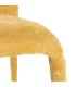 SILLA MOSTAZA TEJIDO SALÓN 50 X 61 X 82 CM