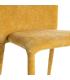 SILLA MOSTAZA TEJIDO SALÓN 50 X 61 X 82 CM