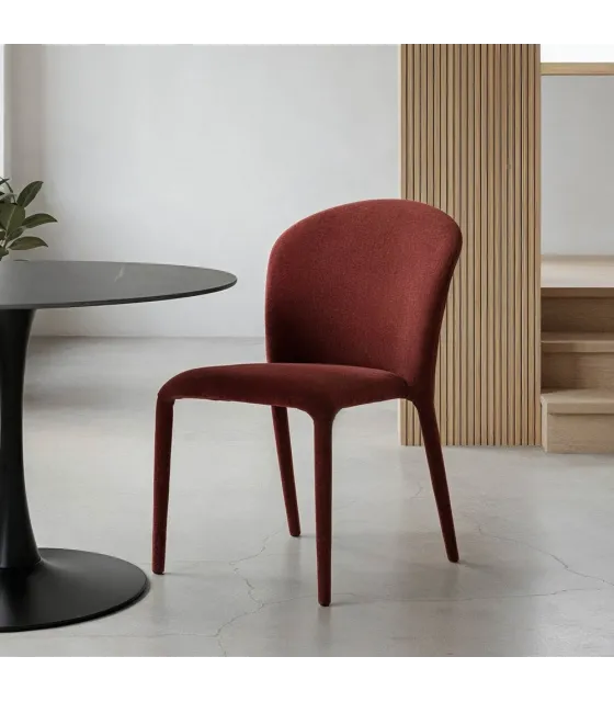 SILLA BURDEOS TEJIDO SALÓN 50 X 61 X 82 CM
