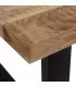 Natural Dining Table-Black 240 x 100 x 76 cm