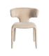 SILLA TAUPE TEJIDO 58 X 55 X 76 CM
