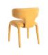 SILLA MOSTAZA TEJIDO 58 X 55 X 76 CM