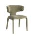 SILLA VERDE TEJIDO 58 X 55 X 76 CM