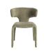 SILLA VERDE TEJIDO 58 X 55 X 76 CM