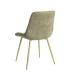 SILLA VERDE TEJIDO-METAL CONTRACT 50 X 60 X 85 CM