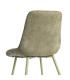 SILLA VERDE TEJIDO-METAL CONTRACT 50 X 60 X 85 CM