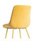 SILLA AMARILLO TEJIDO-METAL CONTRACT 50 X 60 X 85 CM