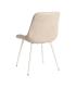 SILLA BEIGE TEJIDO-METAL CONTRACT 50 X 60 X 85 CM