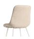 SILLA BEIGE TEJIDO-METAL CONTRACT 50 X 60 X 85 CM