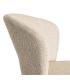 SILLA ESPIGA BEIGE TEJIDO-METAL SALÓN 55 X 55 X 78 CM