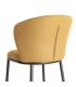 TABURETE ESPIGA MOSTAZA TEJIDO-METAL 55 X 55 X 96 CM
