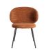 SILLA TERRACOTA TEJIDO-METAL SALÓN 57 X 53 X 75 CM