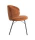 SILLA TERRACOTA TEJIDO-METAL SALÓN 57 X 53 X 75 CM