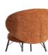 SILLA TERRACOTA TEJIDO-METAL SALÓN 57 X 53 X 75 CM