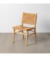 SILLA NATURAL MADERA 50 X 59 X 86 CM