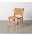 Natural wood chair 50 x 59 x 86 cm