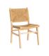 SILLA NATURAL MADERA 50 X 59 X 86 CM