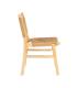 SILLA NATURAL MADERA 50 X 59 X 86 CM