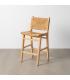 TABURETE NATURAL MADERA 45 X 46 X 94 CM